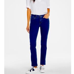 NYDJ SHERI SLIM QUINN DENIM JEAN SIZE 10